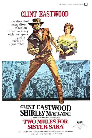 فيلم Two Mules for Sister Sara 1970 مترجم اون لاين